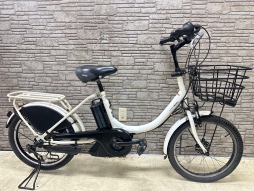 クリスマスSALE 東京23区配達無料 新基準　ヤマハ　パスバビー　Babby 8.7Ah リチウム 電動自転車 中古 504