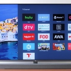 美品】4k 65インチTCL 65X10 Android搭載テレビ