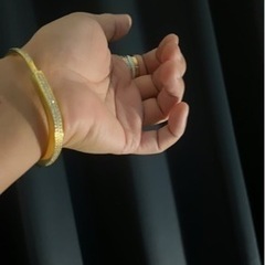 ブレスレット　フルダイヤブレス