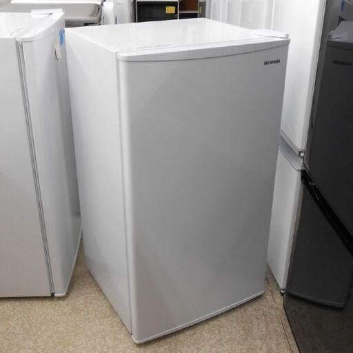 冷蔵庫 93L アイリスオーヤマ 2022年製 IRJD-9A-W① 引き出し欠品 1 