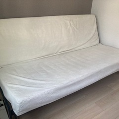 IKEA ソファベッド3人掛けセミダブル〜ダブル