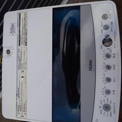 洗濯機　2022年製　4.5kg　Haier JW-C45D(W)