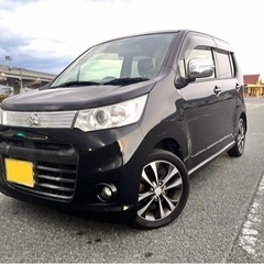 福岡発 車検付 スズキ ワゴンR スティングレー T ターボ M...