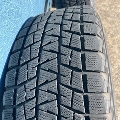 KEELER F ホイール タイヤ付き4本 17インチ 7.5J-17 PCD139.7 6穴 ランクル