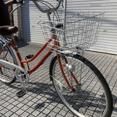 【26インチ自転車】6段変速　LEDオートライト付　美品❗️若林自転車　膳所店　SALE中❗️