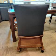 商談中12/12まで【愛品倶楽部柏店】利根商会 家具調高こたつ ダイニング5点セット ふじ135BR