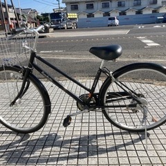 【26インチ自転車】6段変速　LEDオートライト付　前後ブリヂストン製新品タイヤ❗️カゴ新品❗️若林自転車　膳所店　SALE中❗️