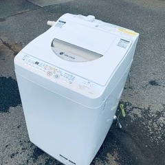 ET1844番⭐️SHARP電気洗濯乾燥機⭐️