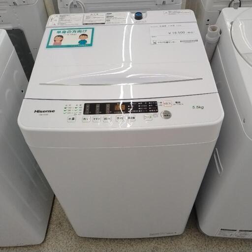 Hisense 洗濯機 21年製 5.5kg                 TJ2128