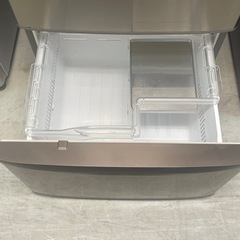 リサイクルサービス八光】2008年製 ナショナル 冷蔵庫（406L・フレンチ