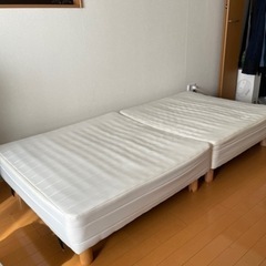 足付きマットレス、ベッドとして使用可能