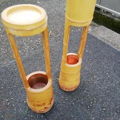 華道竹花入れ 完品 2個セット