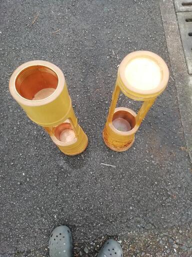 華道竹花入れ 完品 2個セット