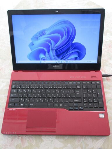 富士通Lifebook FMVA40C1RJ（ルビーレッド）Windows11 AMDデュアルコアE2-9000