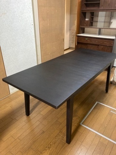 美品‼︎  伸縮伸長式　木製　ダイニングテーブル