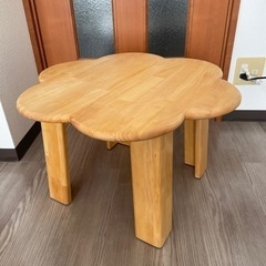 【ネット決済】子供用　ミニテーブル　木製机