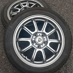 スタッドレスタイヤ アルミセット スイフトスポーツZC33Sに使用