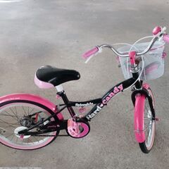 子供用自転車ピンク