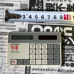 0円😊✴️シチズン　名刺サイズ電卓