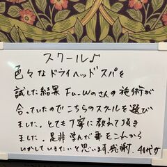 短時間（5時間）ドライヘッドスパスクール♪ - 美容健康