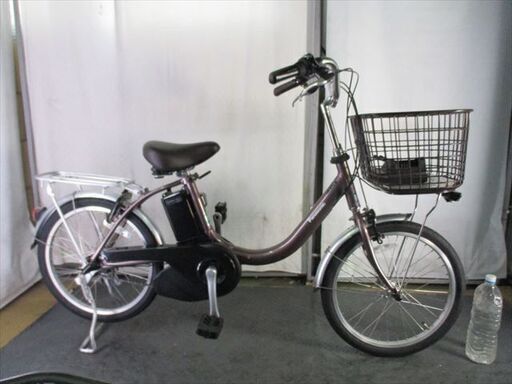 Ｄ173　★整備済み　中古電動自転車★美品★Panasonic　VIVI　L【20インチ　ブラウン　12Ah】