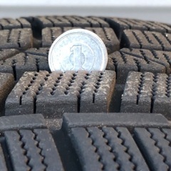 No.80スタッドレス205/55/16 5H PCD114.3 アルミ付4本セット