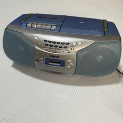 ソニーCDラジオカセットコーダー　CFD-S26