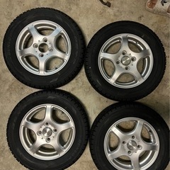 205/65R15 スパイクタイヤ ネクセン WINGUARD 2016年製造 4本  