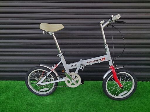 【折り畳み自転車】 Switzsport   スウィツスポート LSW16 16インチ【引取限定・現状渡し】三重県