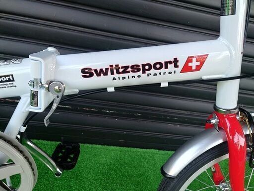 折り畳み自転車】 Switzsport スウィツスポート LSW16 16インチ【引取