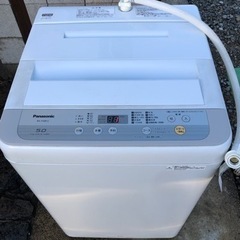 【取引決定】2019年製　Panasonic 洗濯機　NA-F5...