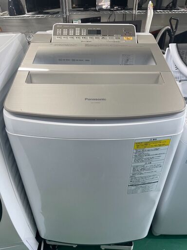 大阪★「T379」電気洗濯乾燥機8kg 2017年式　Panasonic\tNA-FW80S5