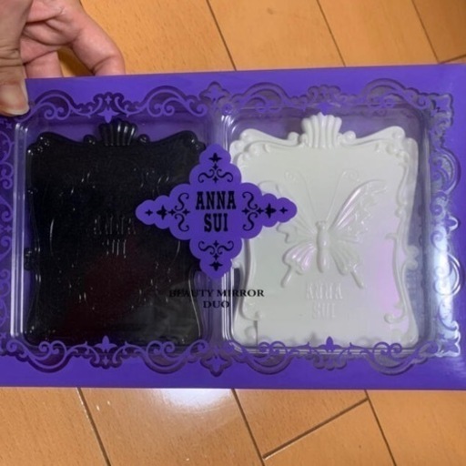ANNA SUI● ラグジュアリー ビューティ ミラー２枚セット●