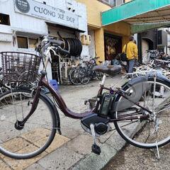 💯💯　電動自転車　ヤマハ　２６インチ　３変速　８．７ＡＨ　４点　...