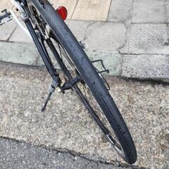 👉👉　ＰＲＥＣＩＳＩＯＮ　クロスバイク　７００ｘ２８ｃ　フレーム　アルミ　3x8変速　黒　配達可能