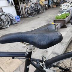 👉👉　ＰＲＥＣＩＳＩＯＮ　クロスバイク　７００ｘ２８ｃ　フレーム　アルミ　3x8変速　黒　配達可能