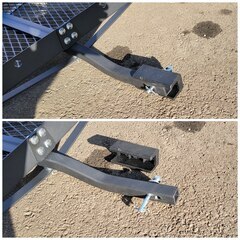 CURT製【カーゴキャリア／ヒッチカーゴ】差し込み2サイズ対応（2インチ(約5cm)＆1-1/4インチ(約3cm)アメリカ輸入品