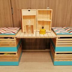 キャンプ収納ボックス