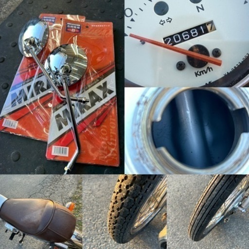 ☆YB-1低燃費4スト☆エアクリ・グリップなど新品☆キャブオーバーホールで