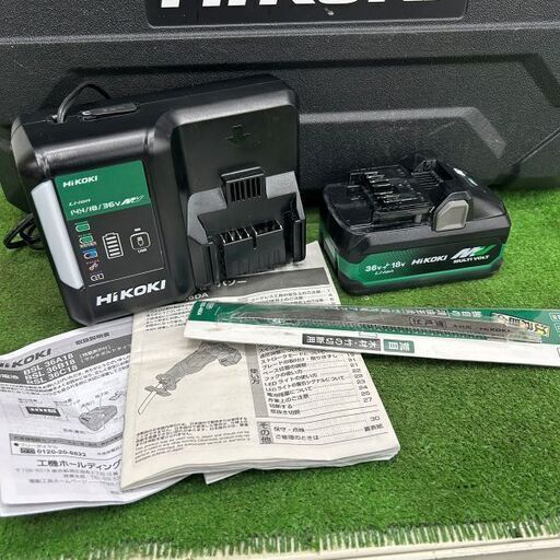 ハイコーキ CR36DA コードレスセーバーソー【野田愛宕店】【店頭取引