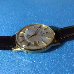 AT 良品 セイコーマチック スリムデイト 4406980 30石 シルバー文字盤