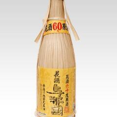 琉球泡盛　花酒　与那国　60度　クバ巻　1800ml