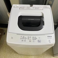 (a)日立 全自動電気洗濯機 NW-50F 5.0kg 2020...