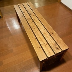 木製ベンチ　120cm