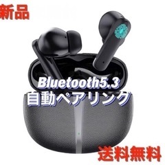 【新品】ワイヤレスイヤホン Bluetooth 5.3 左右分離...