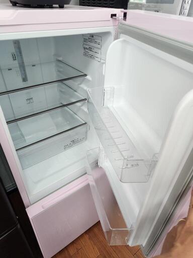 ピンクの冷蔵庫 冷蔵庫 JR-NF148CK サクラピンク