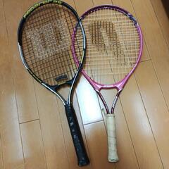 子供用テニスラケット　2本セット　prince 　wilson