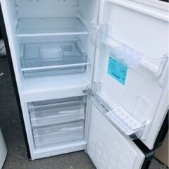 福岡市内配送無料　冷凍冷蔵庫 ハイアール 148L 2枚ドア 右開き 一人暮らし 新生活 2022年製 JR-NF148CK-W アウトレット