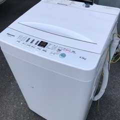 福岡市内配送設置無料 ハイセンス 4．5kg全自動洗濯機 エディオン 
