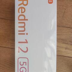 新品　Redmi 12 5G  メモリ4G ミッドナイトブラック...